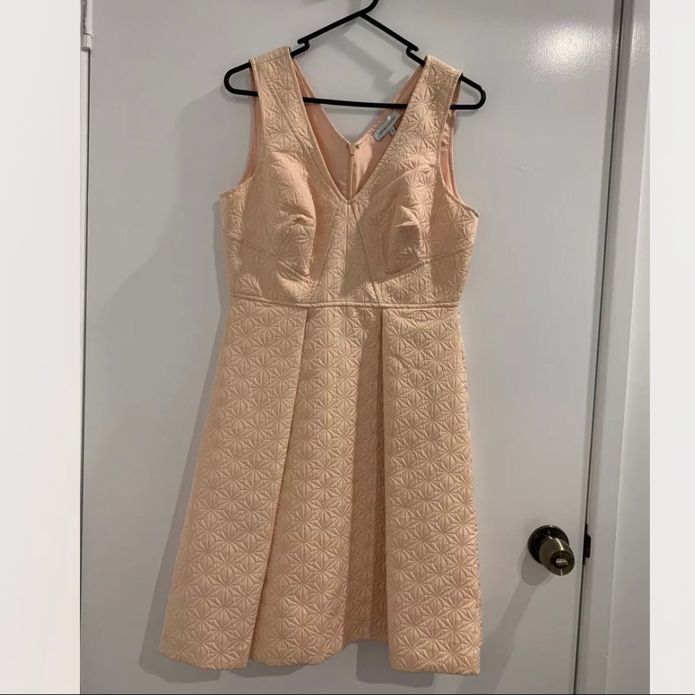 Wayne Cooper Peach Dress Size 10 - Picture 2 of 8
